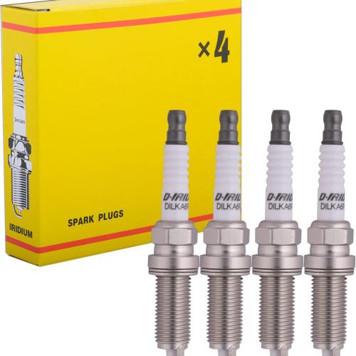 Spark Plugs 22401-JD01B Compatible with TIIDA 2007-2012 Altima 2007-2016 Cube Micra Nv200 Rogue Sentra Versa