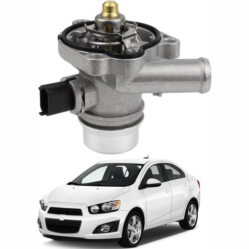  Thermostat Housing Assembly Compatible with 2011-2020 Chevy Cruze Limited Sonic Trax Buick Encore 1.4L Replaces 25200455 55565336 55579010 55593034 902-808