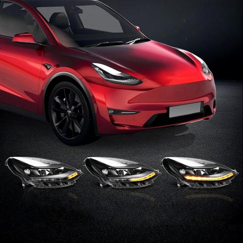 Headlight Fit for 2021-2023 Tesla Model Y2021 2022 2023 Tesla Model 3